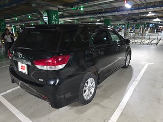 2010 Toyota Wish II, чёрный, 1100000 рублей, вид 4