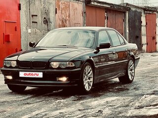 2000 BMW 7 серии 740i III (E38) Рестайлинг, чёрный, 2500000 рублей, вид 1