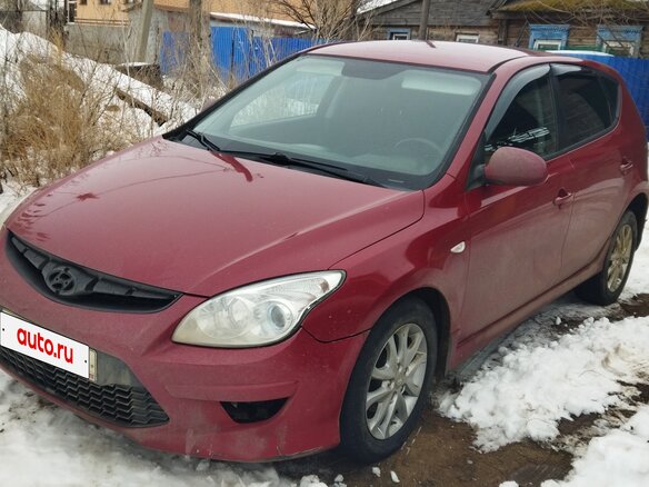 2010 Hyundai i30 I Рестайлинг, красный, 600000 рублей
