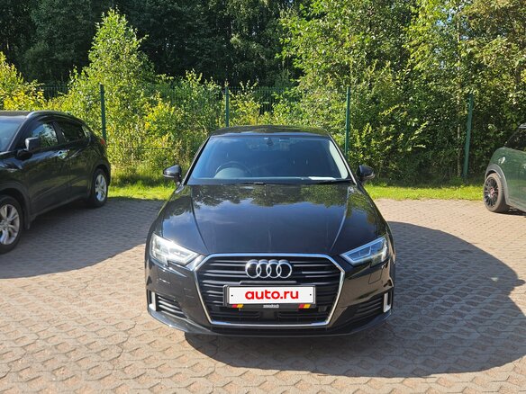 2017 Audi A3 III (8V) Рестайлинг, чёрный, 1560000 рублей - вид 1