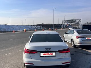 2019 Audi A6 45 TDI V (C8), белый, 4650000 рублей, вид 4