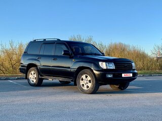 2004 Toyota Land Cruiser 100 Series Рестайлинг 1, чёрный, 1580000 рублей, вид 2