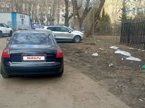 2001 Audi A6 II (C5) Рестайлинг, синий, 510000 рублей - вид 6