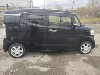 2016 Honda N-BOX I Рестайлинг, чёрный, 595000 рублей, вид 4