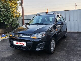 2013 Lada (ВАЗ) Kalina II, чёрный, 510000 рублей, вид 1