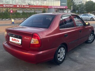 2005 Hyundai Accent ТагАЗ II, красный, 200000 рублей, вид 3