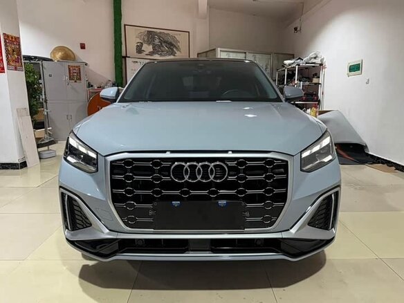 2022 Audi Q2 35 TFSI I Рестайлинг, голубой - вид 1