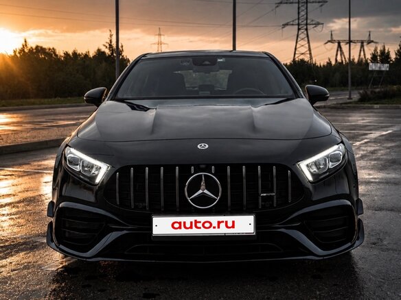 2022 Mercedes-Benz A-Класс AMG 45 AMG II (W177), чёрный, 5161000 рублей