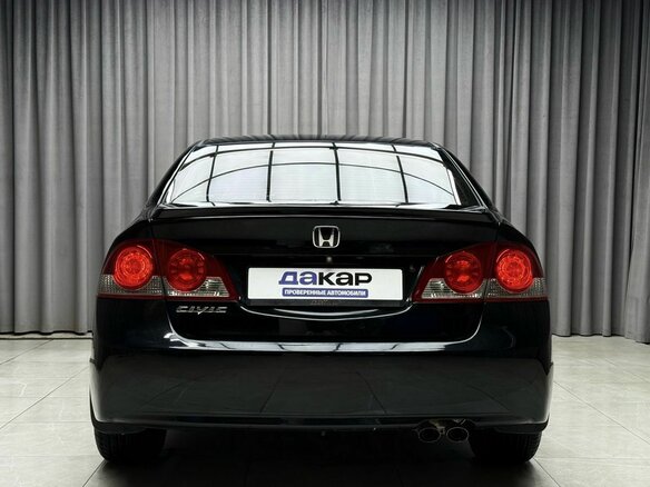 2007 Honda Civic VIII, чёрный, 929000 рублей - вид 5