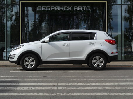 2015 Kia Sportage III Рестайлинг, белый, 1430000 рублей, вид 2