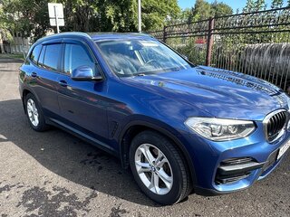2018 BMW X3 20i xDrive III (G01), синий, 3800000 рублей, вид 4