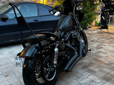 2011 Harley-Davidson Forty-Eight, чёрный, 899000 рублей, вид 4