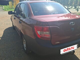 2013 Lada (ВАЗ) Granta I, пурпурный, 215000 рублей, вид 3