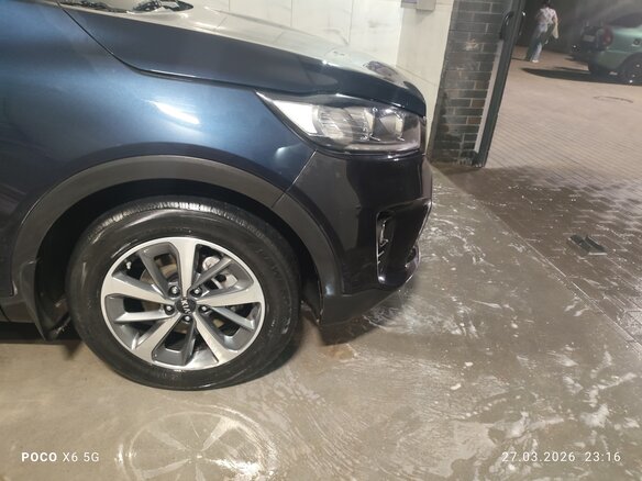 2018 Kia Sorento 8-speed III Prime Рестайлинг, синий, 2610000 рублей - вид 6