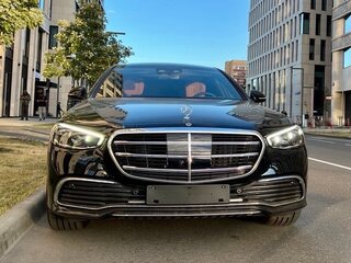 2022 Mercedes-Benz S-Класс 350 d 4MATIC VII (W223), чёрный, 10100000 рублей, вид 3
