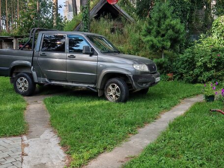 2014 УАЗ Пикап I, зелёный, 450000 рублей, вид 2