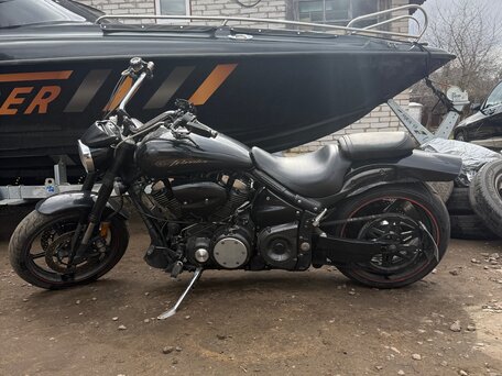 2007 Yamaha XV 1700 Road Star, чёрный, 700000 рублей, вид 3