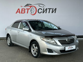 2008 Toyota Corolla X (E140, E150), серебристый, 735000 рублей, вид 2
