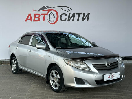 2008 Toyota Corolla X (E140, E150), серебристый, 735000 рублей, вид 2