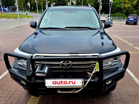 2013 Toyota Land Cruiser 200 Series Рестайлинг 1, чёрный, 5010000 рублей, вид 2