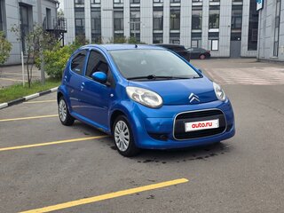2010 Citroen C1 I Рестайлинг, синий, 340000 рублей, вид 2