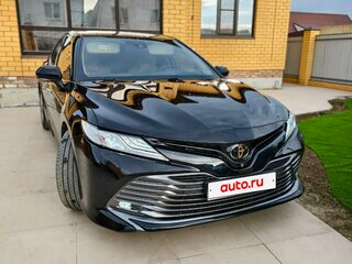 2020 Toyota Camry VIII (XV70), чёрный, 3750000 рублей, вид 3