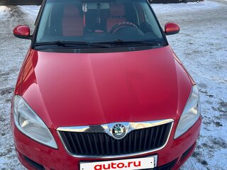 2012 Skoda Fabia II Рестайлинг, красный, 510000 рублей, вид 1
