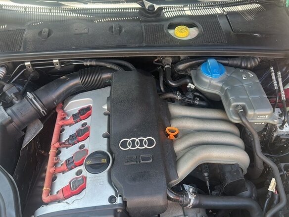 2002 Audi A4 II (B6), синий, 450000 рублей - вид 8