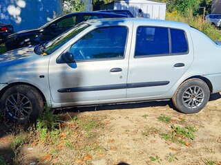 2002 Renault Symbol I Рестайлинг, серый, 160000 рублей, вид 2