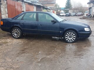 1991 Audi 100 IV (C4), красный, 220000 рублей, вид 5