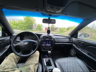 2004 Hyundai Sonata IV (EF) Рестайлинг, серебристый, 290000 рублей, вид 4