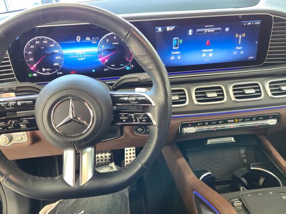 2024 Mercedes-Benz GLS 450 II (X167) Рестайлинг, чёрный - вид 12
