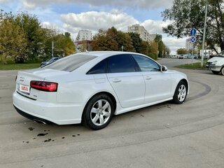 2016 Audi A6 IV (C7) Рестайлинг, белый, 1790000 рублей, вид 2