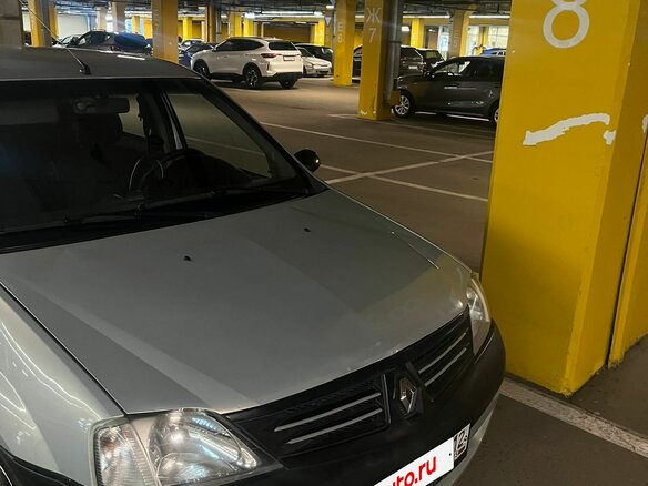 2007 Renault Logan I, серый, 405000 рублей - вид 3