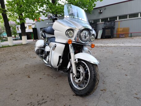 2013 Kawasaki VN1700 Vulcan, белый, 800000 рублей, вид 3