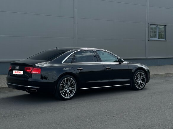 2014 Audi A8 Long III (D4), чёрный, 1850000 рублей - вид 2
