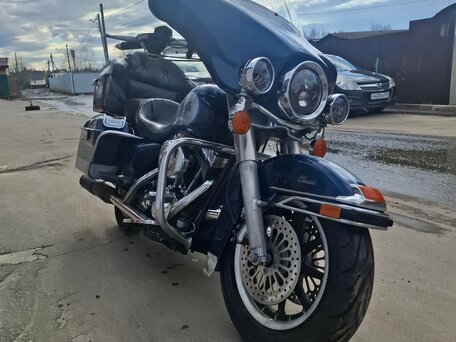 2001 Harley-Davidson Electra Glide, синий, 530000 рублей, вид 1