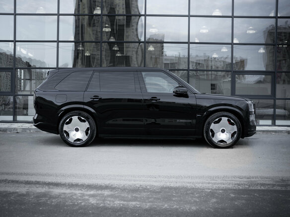 2025 Zeekr 9X 70 kWh, чёрный - вид 9
