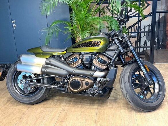 2022 Harley-Davidson Sportster S, зелёный, 1650000 рублей - вид 3