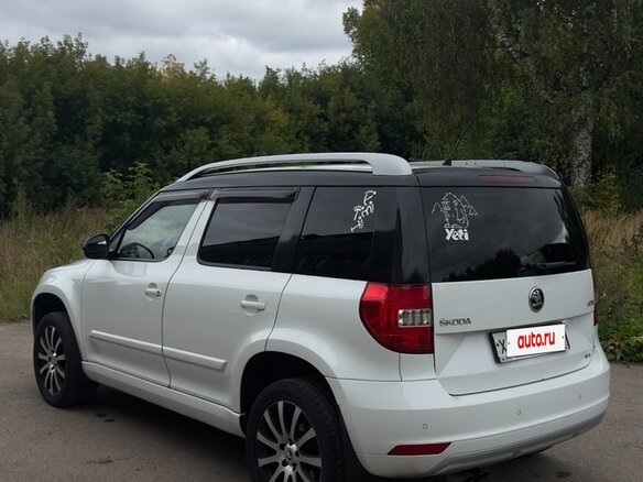 2016 Skoda Yeti I Рестайлинг, белый, 1390000 рублей - вид 6