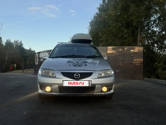2003 Mazda Premacy I (CP), серебристый - вид 15