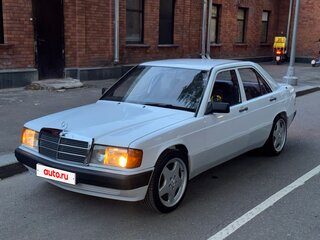 1989 Mercedes-Benz 190 (W201), белый, 700000 рублей, вид 1
