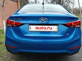 2019 Hyundai Solaris II, синий, 1155000 рублей, вид 3