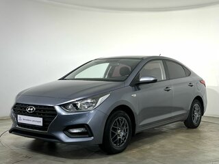 2017 Hyundai Solaris II, серый, 1137000 рублей, вид 1