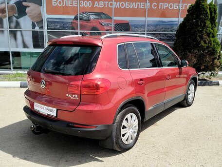 2011 Volkswagen Tiguan AMT I, красный, 1009000 рублей, вид 5