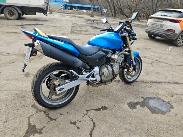 2005 Honda CB 600F Hornet, синий, 450000 рублей - вид 11
