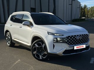 2021 Hyundai Santa Fe IV Рестайлинг, белый, 3650000 рублей, вид 1