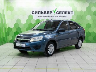 2014 Lada (ВАЗ) Granta I, синий, 300000 рублей, вид 1