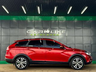 2019 Lada (ВАЗ) Vesta SW Cross I, красный, 1199000 рублей, вид 4