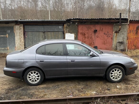 1999 Daewoo Leganza, серый, 360000 рублей - вид 7